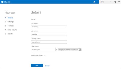 office 365 journaling